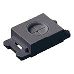 Panasonic 通線チップ(ブッシング付)グレー WN3025H